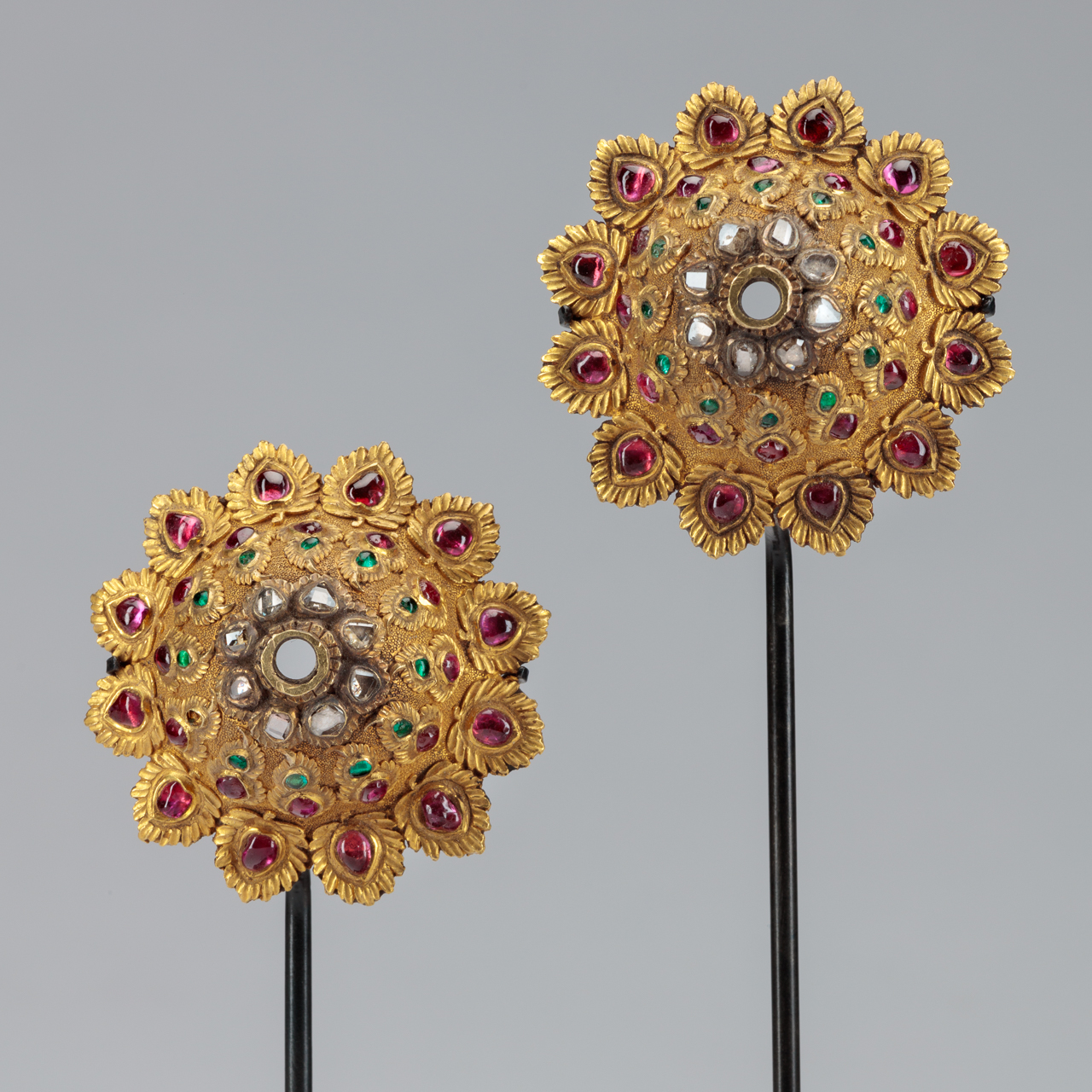 Pair of Gold Shield Bosses