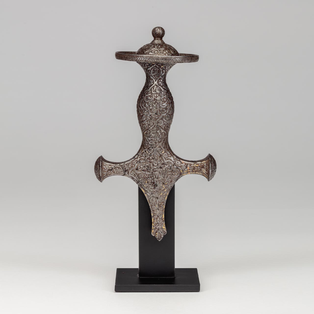 Chiselled Steel Tulwar Hilt