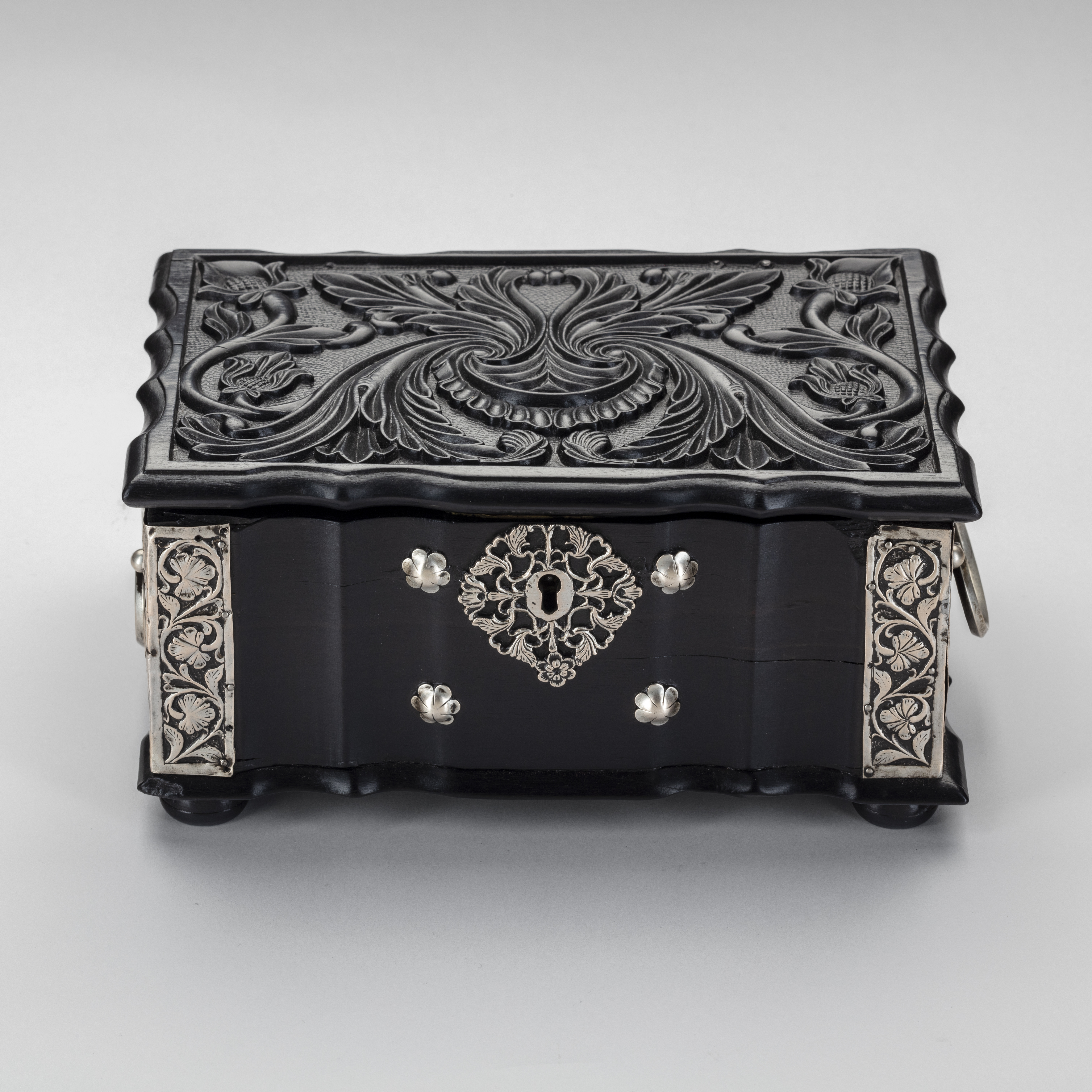 Silver-Mounted Casket