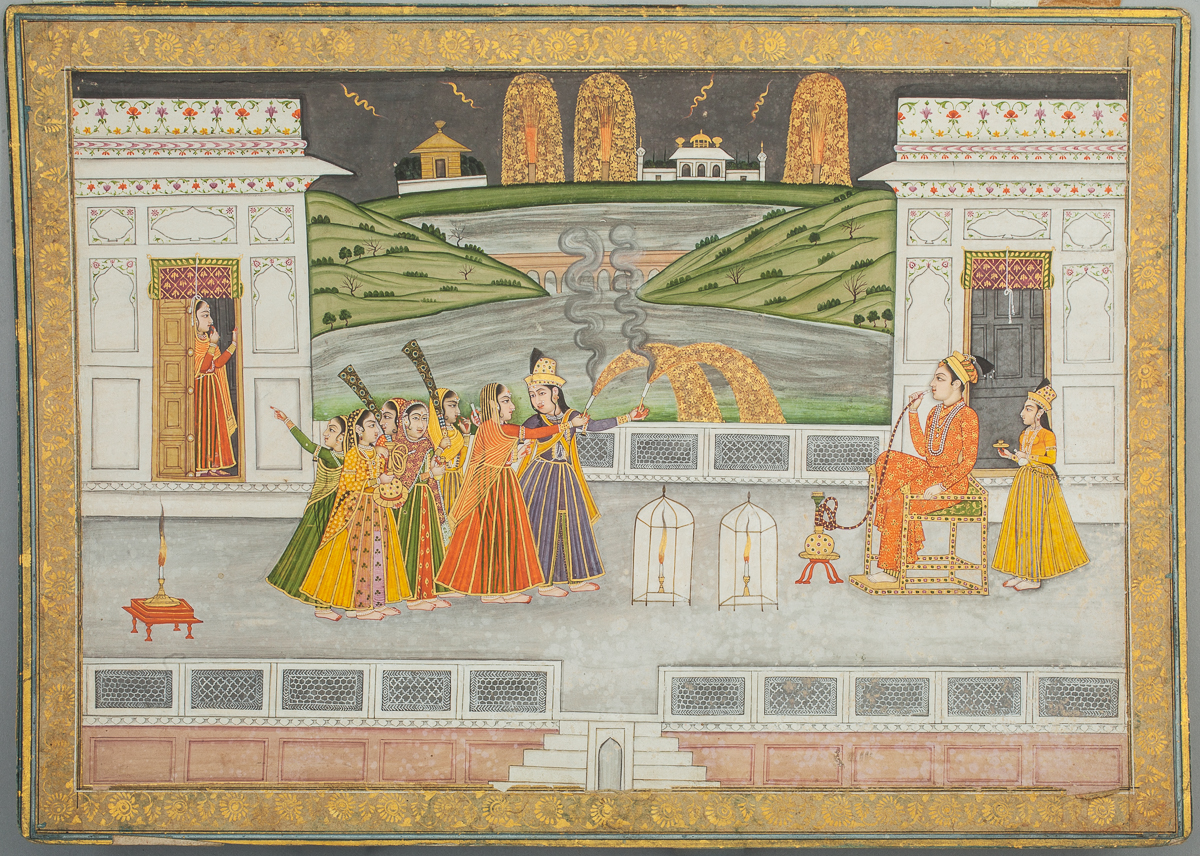 A Prince Celebrating Shab-I Barat