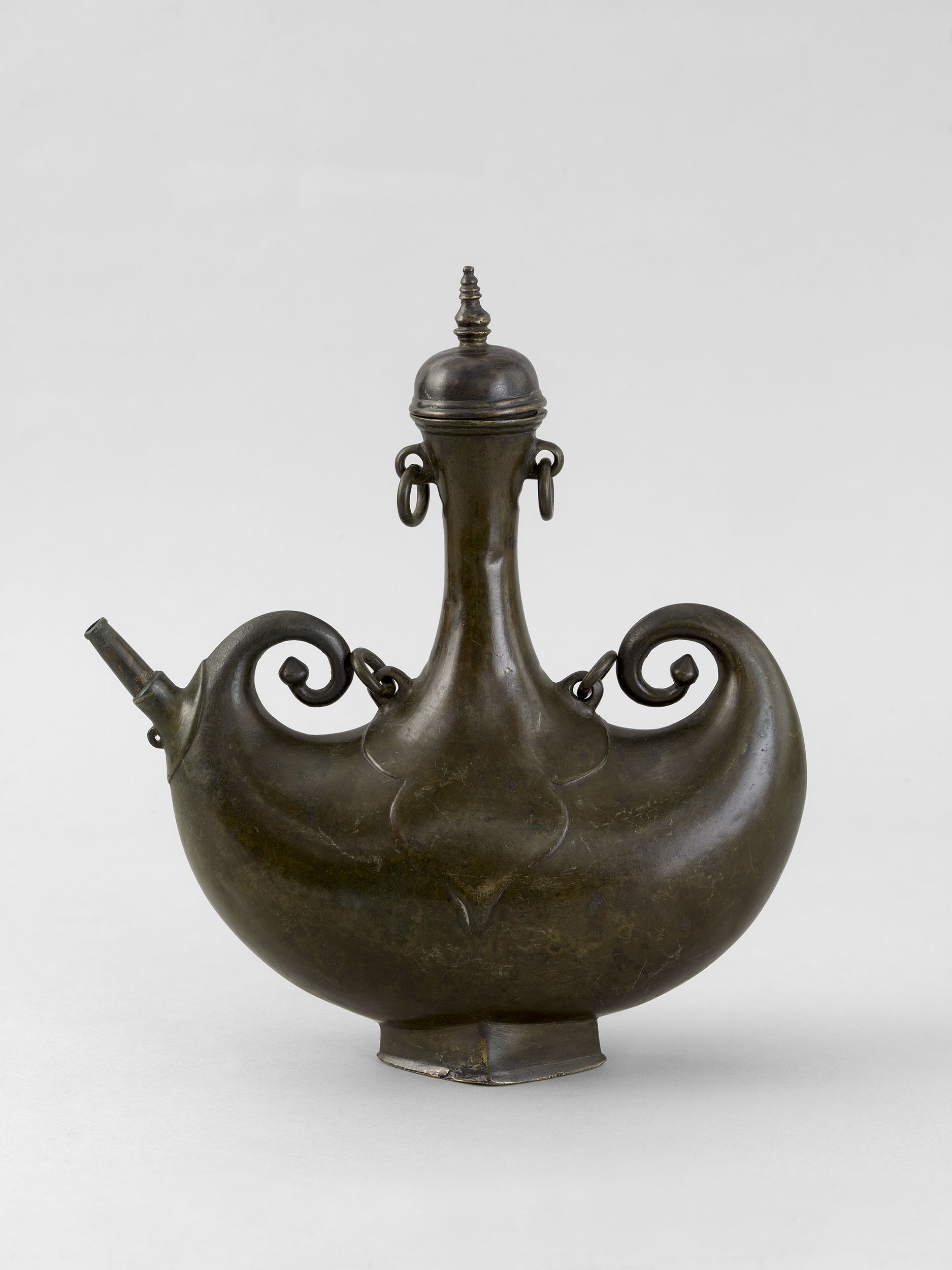 Bronze Pilgrim Flask