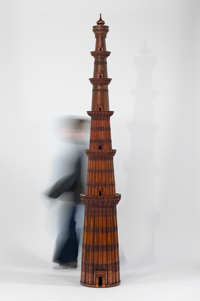 Maquette of the Qutb Minar