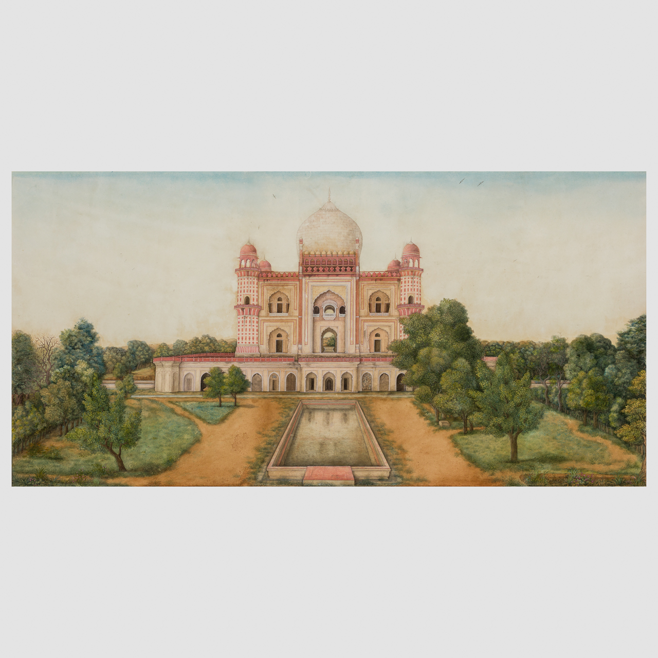 Company Painting of the Tomb of Safdar Jung
