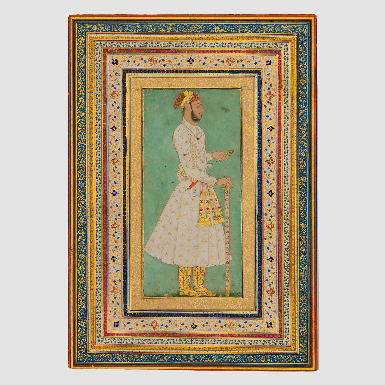 Portrait of a Mughal Prince, Possibly Muhammad Shah 'Azam, known as 'Azam Shah