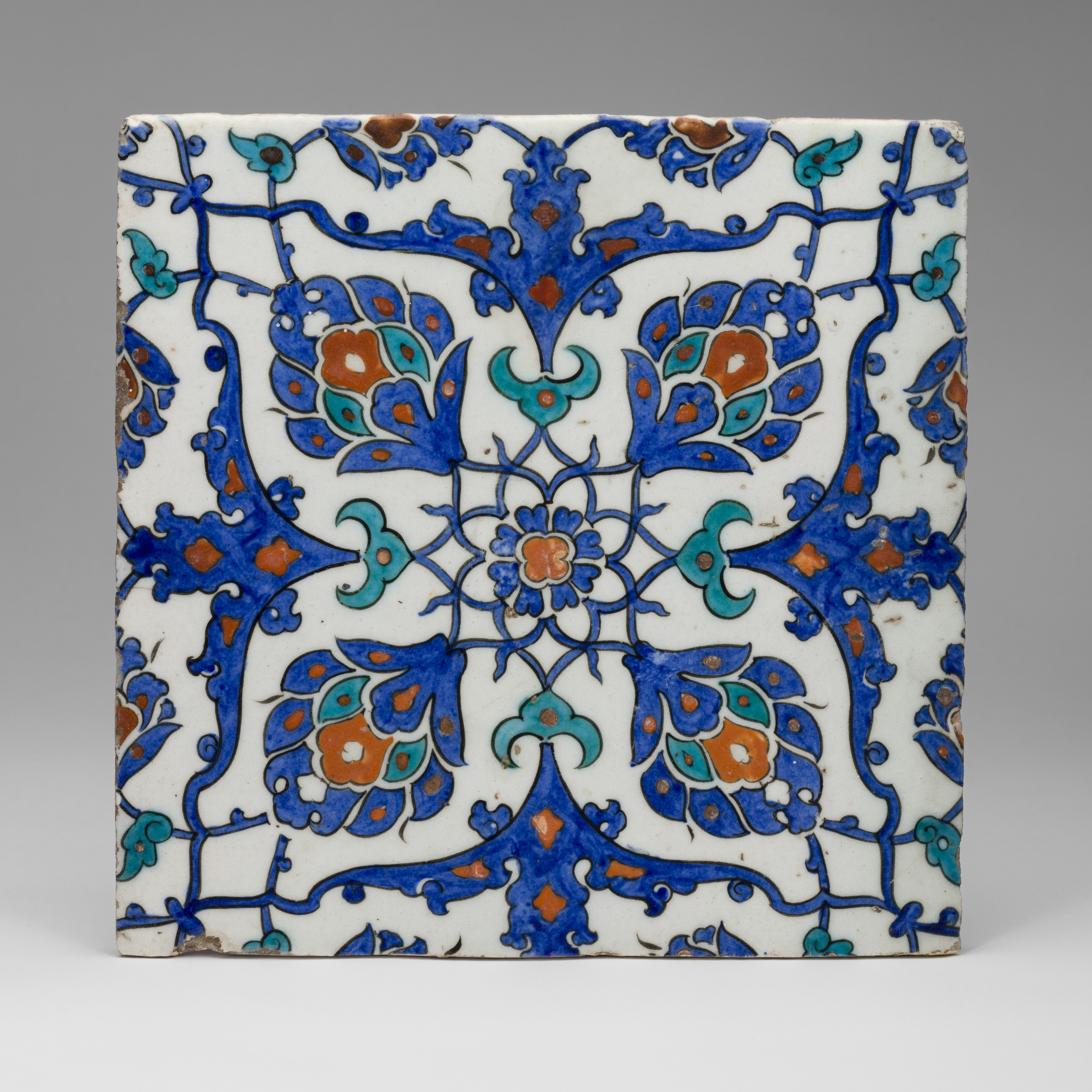 Polychrome Iznik Tile